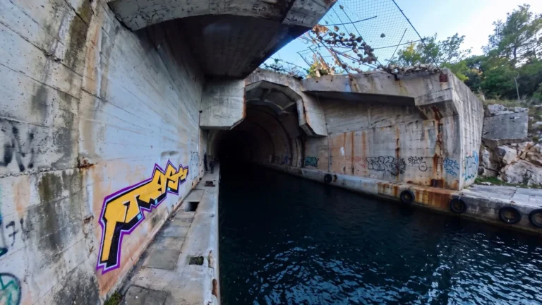 Luštica Submarine Tunnel & Fort Kabala